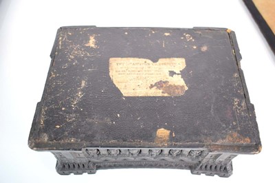 Lot 8 - A Jacques 'Staunton Chess Men' carton pierre...