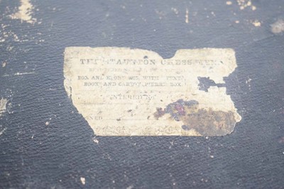 Lot 8 - A Jacques 'Staunton Chess Men' carton pierre...