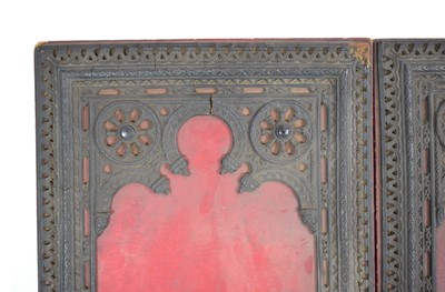 Lot 8 - A Jacques 'Staunton Chess Men' carton pierre...