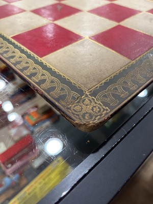 Lot 8 - A Jacques 'Staunton Chess Men' carton pierre...