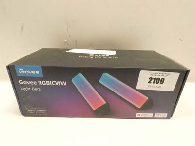 Lot 2109 - Govee RGBICWW Light Bars, boxed