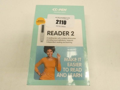 Lot 2110 - C-Pen Reader 2 reading pen, sealed box