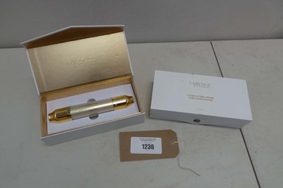 Lot 1236 - 2 boxed La Rouge Pierre Elixir lifting cream...