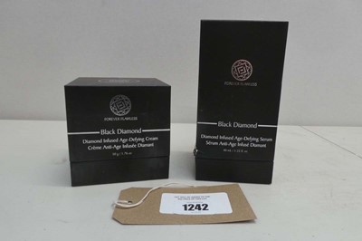 Lot 1242 - Boxed Forever Flawless Black Diamond diamond...