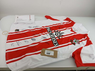 Lot 2122 - Southampton FC replica shirt signed by 2025/26...