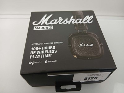Lot 2126 - Marshall Major V wireless headphones, boxed