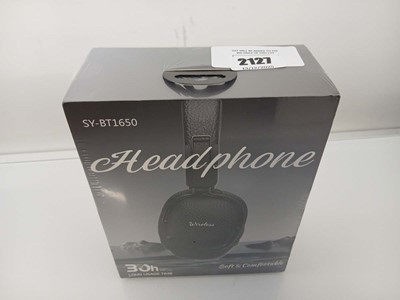 Lot 2127 - "Sealed" Sy-BT1650 wireless headphones