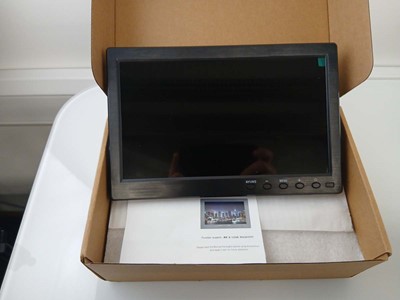 Lot 2132 - Boxed 10.1" HD LCD colour monitor