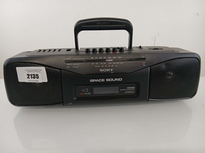 Lot 2135 - Sony Radio Cassette player