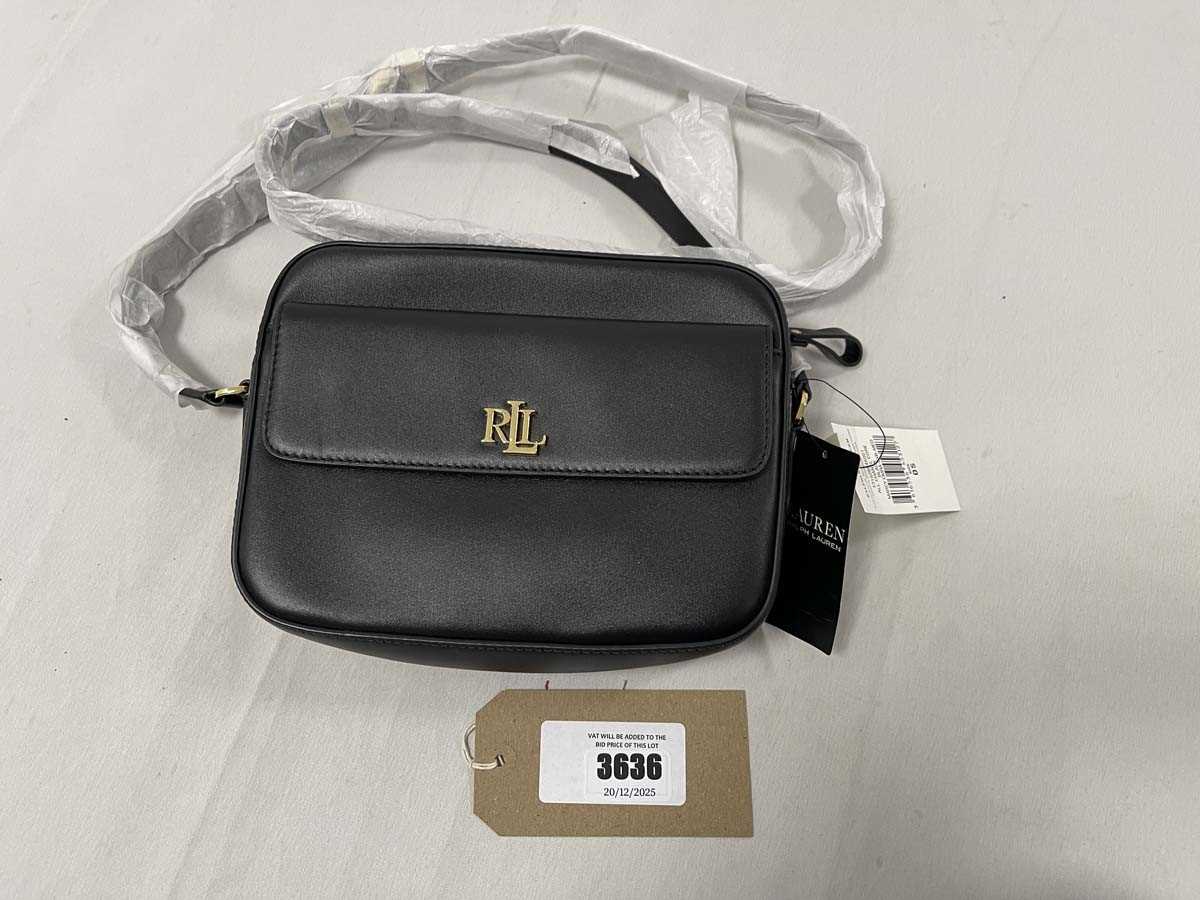 Lot Ralph Lauren marcy handbag in black