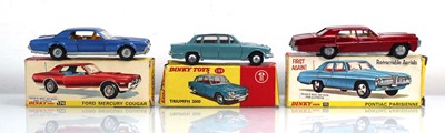 Lot 51 - Three Dinky models: 135 Triumph 2000, 173...