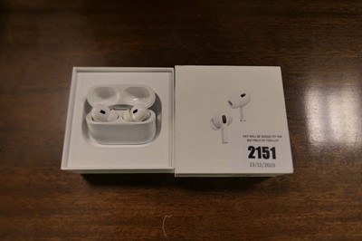 Lot 2151 - Apple Airpods Pro (2nd Generation), boxed with...