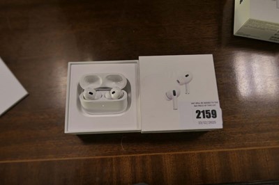 Lot 2159 - Apple Airpods Pro (2nd Generation), boxed with...