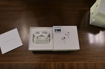 Lot 2160 - Apple Airpods Pro (2nd Generation), boxed with...
