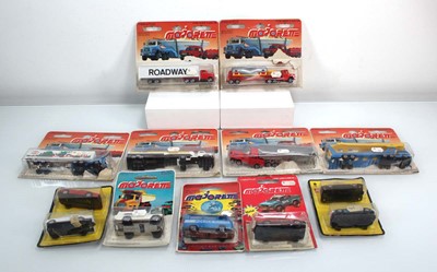 Lot 56 - Nine Majorette models, mostly articulated...