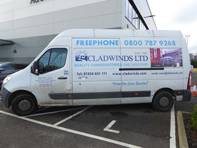 Lot 4003 - (LL12 SFF) 2012 Vauxhall Movano F3500 in white,...