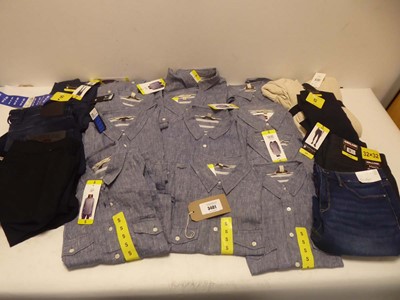 Lot x19 mixed clothing items to include Jachs etc