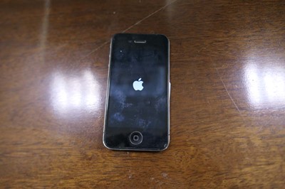 Lot 2194 - Unboxed Apple iPhone 4 8gb, model MD128KS/A