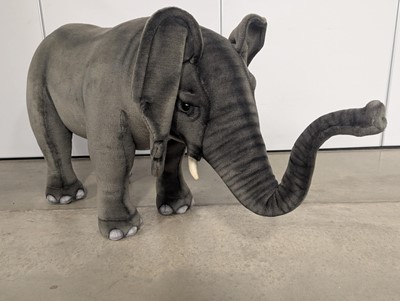 Lot 5179 - Large Hansa soft toy elephant