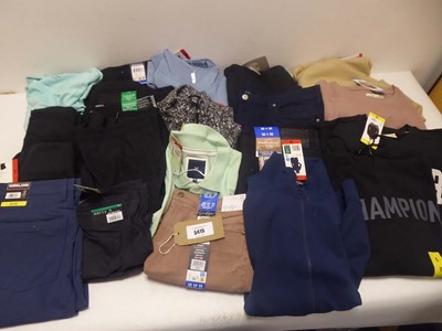 Lot x20 mixed clothing items to include Champion etc