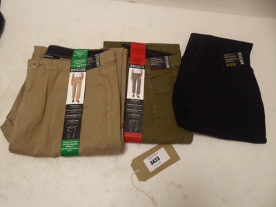 Lot x18 Briggs mid rise wide leg trousers