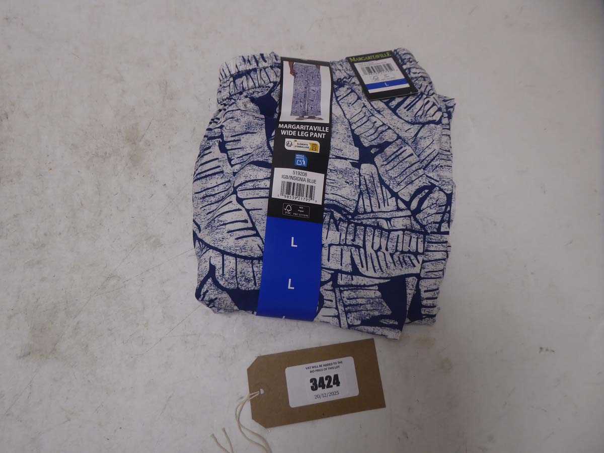 Lot x17 Margaritaville wide leg pant