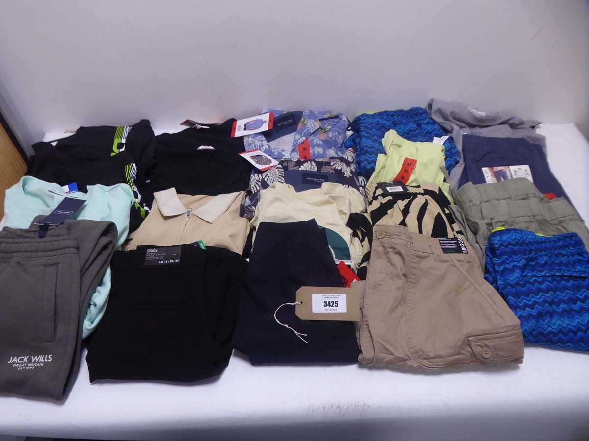 Lot x20 mixed clothing items to include Jack Wills...