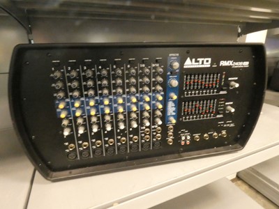 Lot 2344 - Alto RMX 2408 DFX 2000W Powered DSP Cabinet Mixer