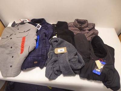 Lot x6 coats/jackets to include Kirkland etc