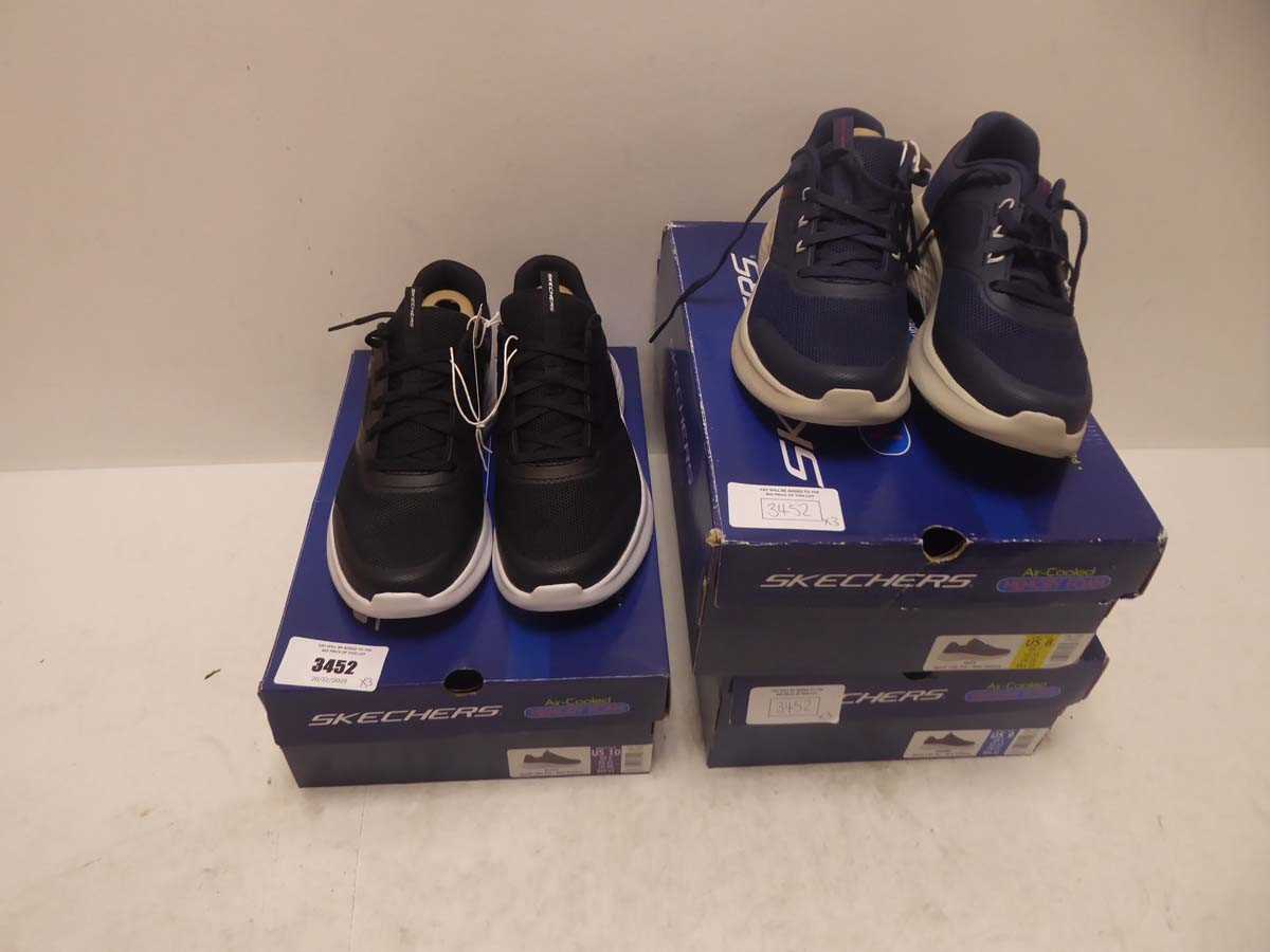 Lot x3 pairs of sketchers