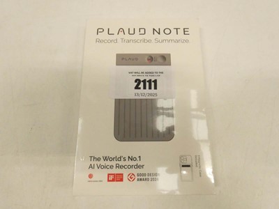 Lot 2111 - Plaud Note AI voice recorder