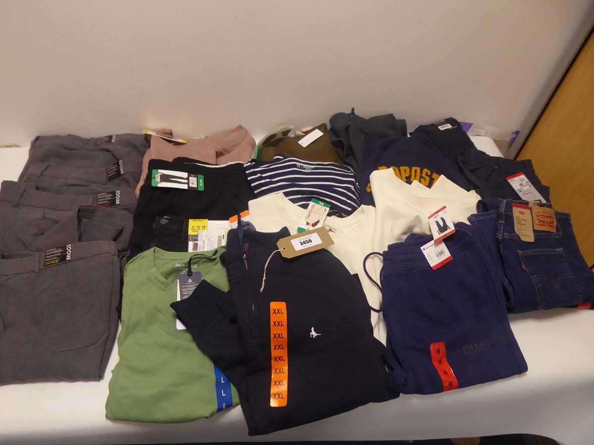 Lot x20 mixed clothing items to include Jack Wills...