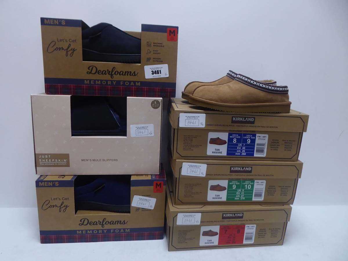 Lot x6 pairs of shoes to include Kirkland,...