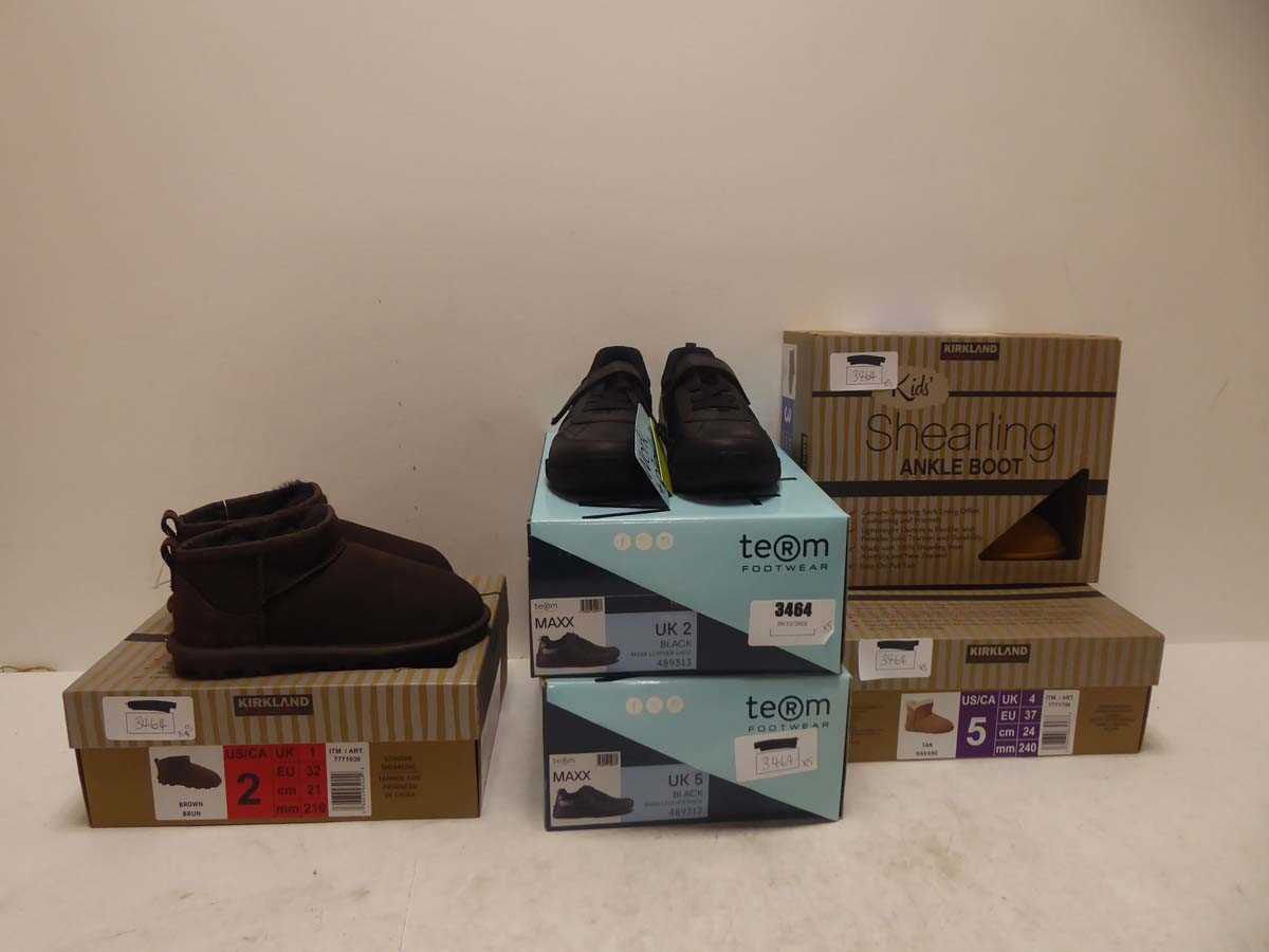 Lot x5 children's shoes all in boxes