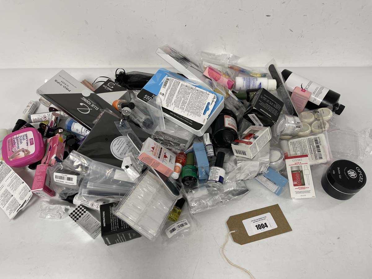Lot 1004 - Large selection of various nail related...
