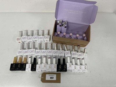 Lot Selection of The Gel Bottle Inc and NBC gel...
