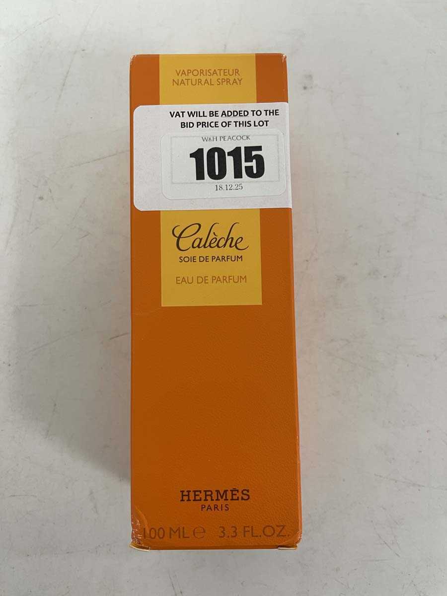 Lot 1015 - Hermes Paris caleche eau de parfum 100ml