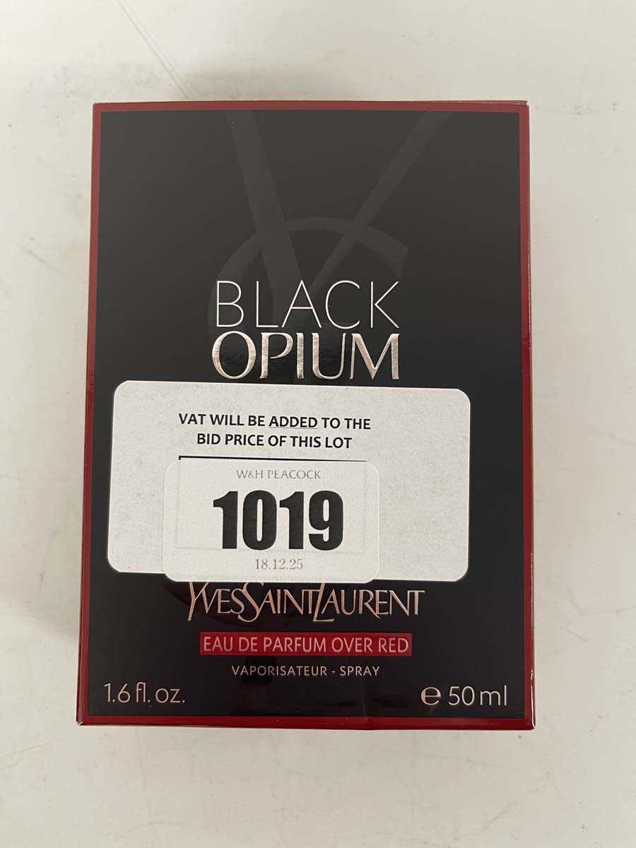 Lot 1019 - Yves Saint Laurent black opium eau de parfum...