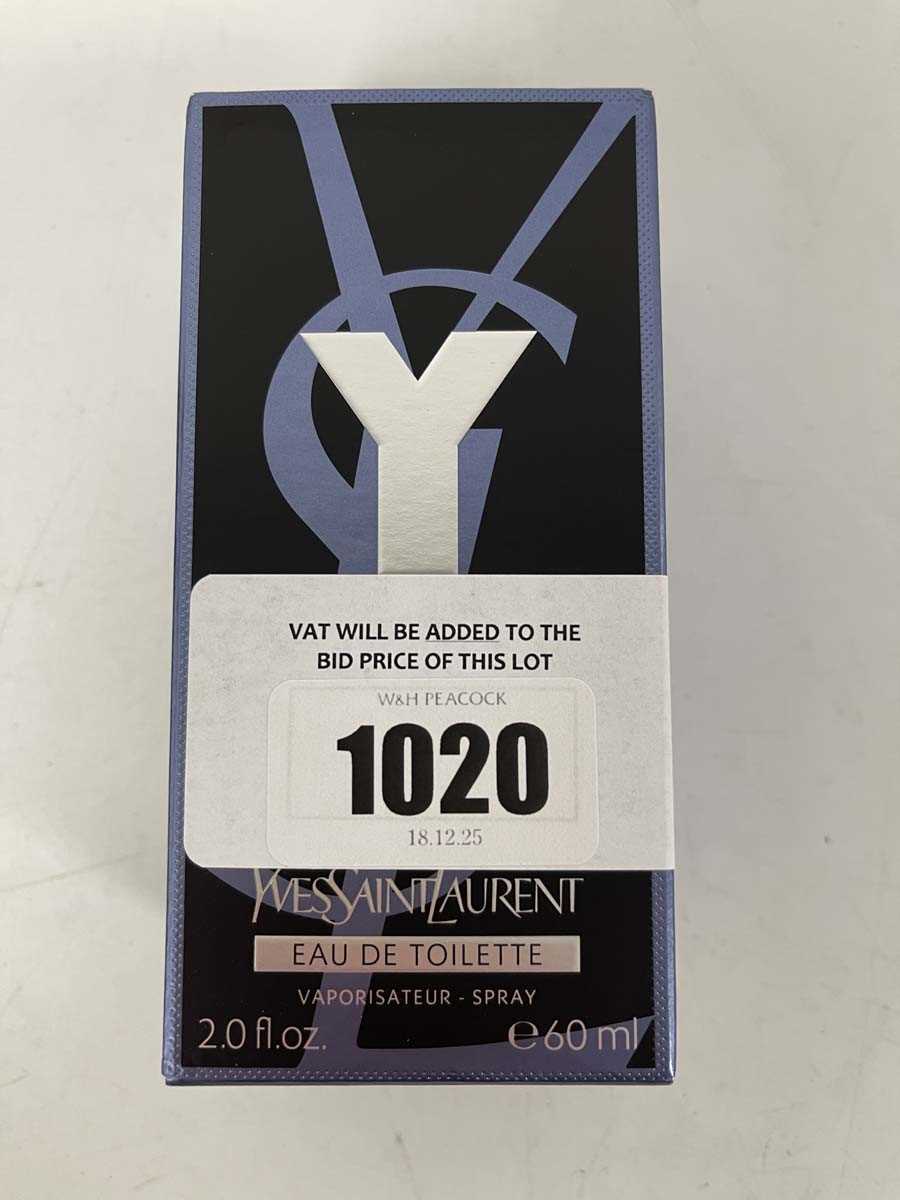 Lot 1020 - Yves Saint Laurent Y eau de toilette 60ml