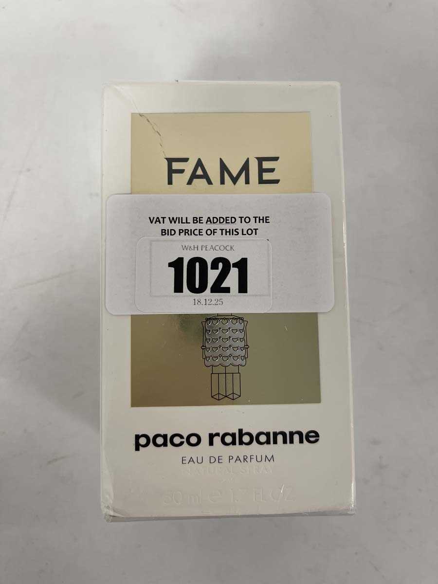 Lot 1021 - Paco Rabanne fame eau de parfum 50ml