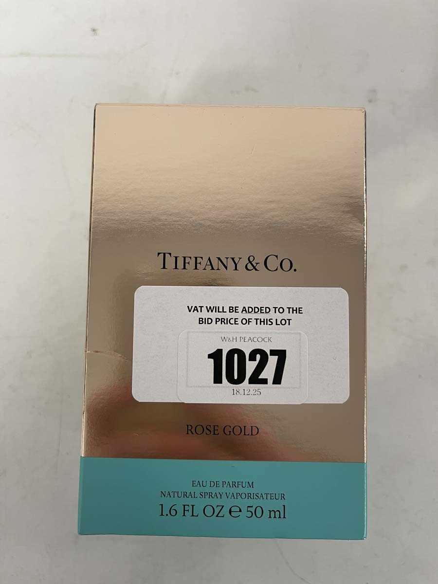 Lot 1027 - Tiffany & Co rose gold eau de parfum 50ml