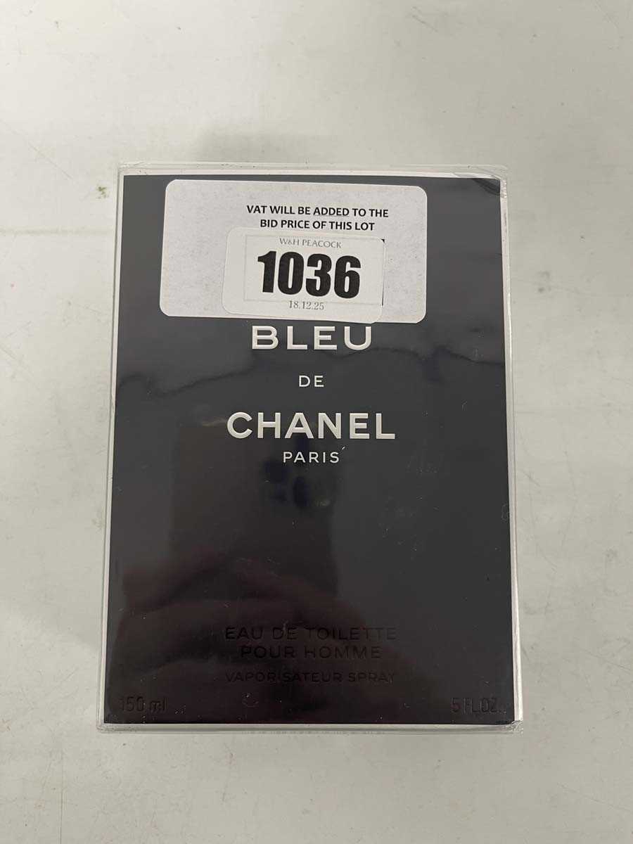 Lot 1036 - Chanel Paris blue de eau de toilette 150ml