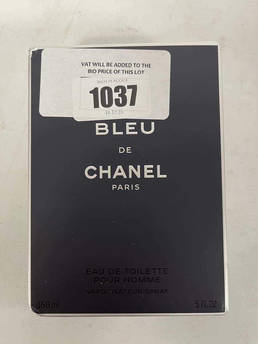 Lot 1037 - Chanel Paris blue de eau de toilette 150ml