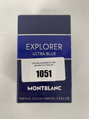 Lot Montblanc explorer ultra blue eau de parfum 100ml