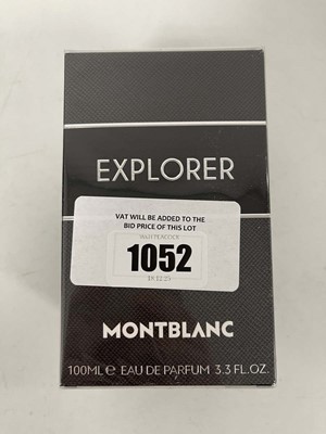 Lot Montblanc explorer eau de parfum 100ml