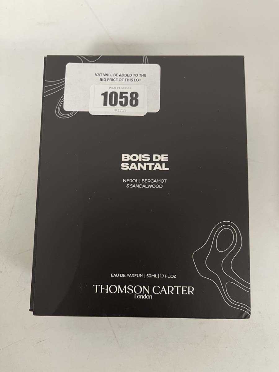 Lot 1058 - Thomson Carter London bois de santal eau de...