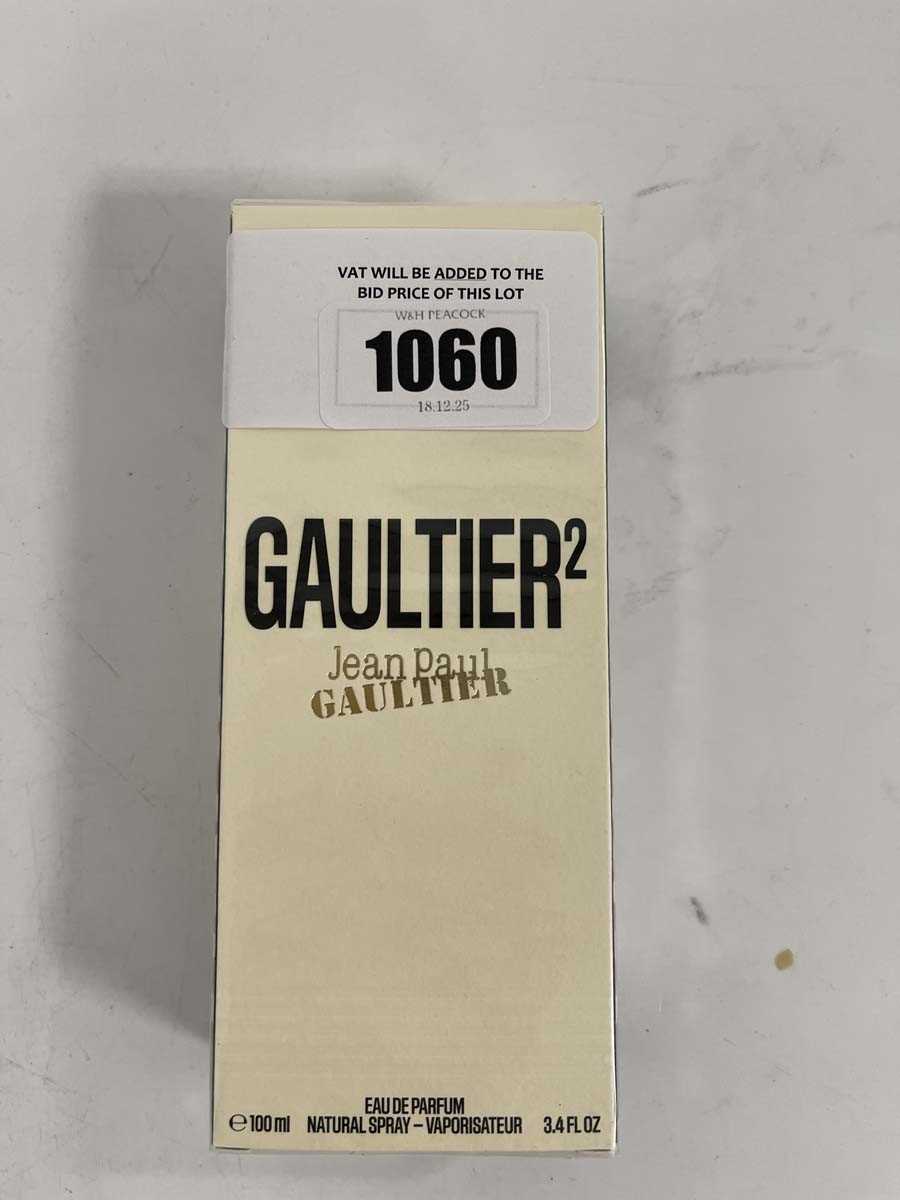 Lot 1060 - Jean Paul Gaultier 2 eau de parfum 100ml