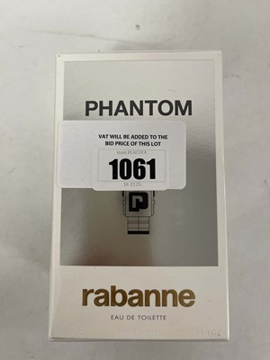 Lot Rabanne phantom eau de toilette 1`00ml