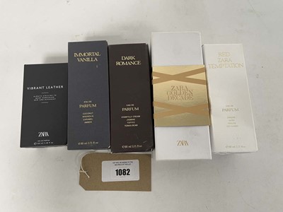 Lot 5x Various Zara perfumes