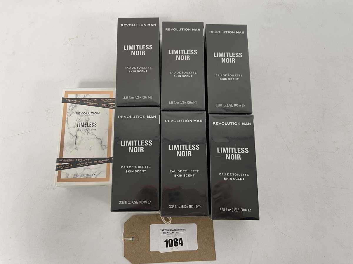 Lot 1084 - 7x Revolution Beauty perfumes